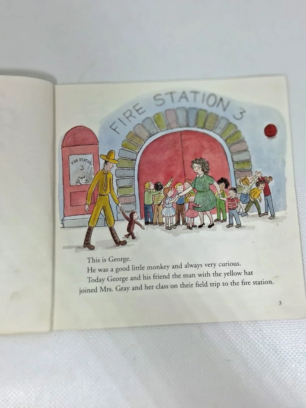 Curious George and the Firefighters by Margaret & H.A. Rey's, 2004